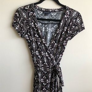 Banana Republic Wrap Surplice Dress XS